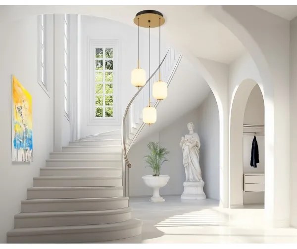 Globo 15217-3 - LED Luster na lanku EWALD LED/20W/230V