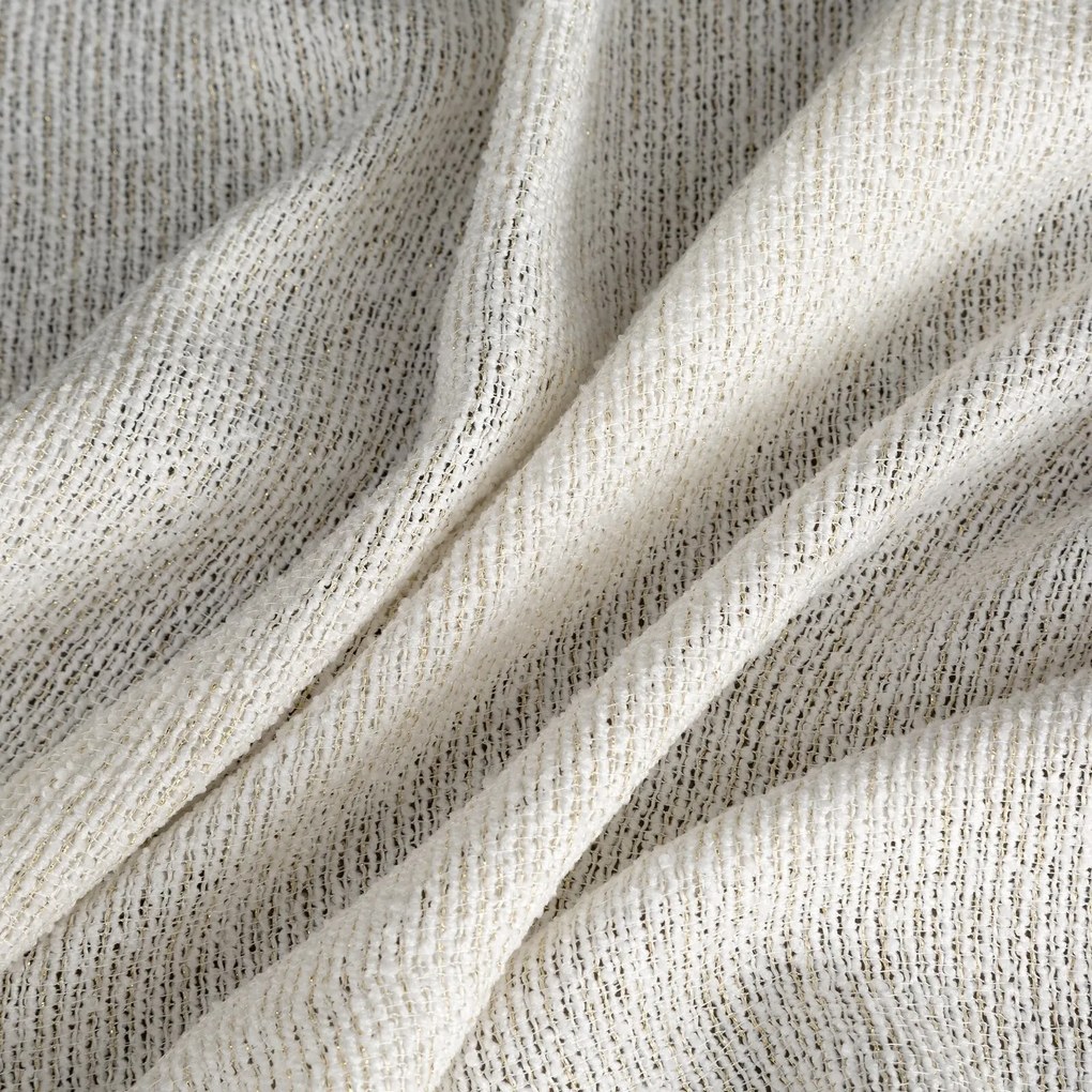 ZÁVES NA KRÚŽKOCH ESSI 140X250 CM KRÉMOVÁ