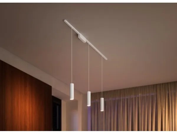 Philips - SADA 3x LED RGB Stmievateľný luster do lištového systému Hue LED RGB/15,6W/230V