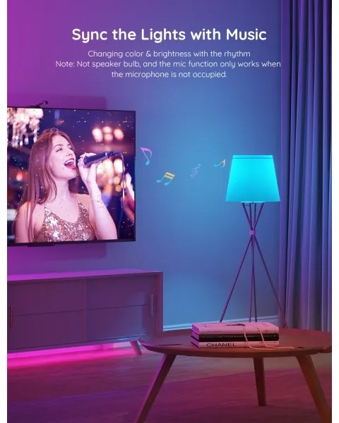 Govee - LED RGBWW Stmievateľná žiarovka Smart E27/12W/230V 2700-6500K Wi-Fi