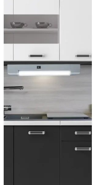 Rabalux 2306 - Podlinkové svietidlo BAND LIGHT 1xG13/10W/230V strieborná