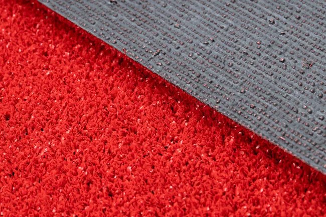 Umelá tráva FIRE červená rolka