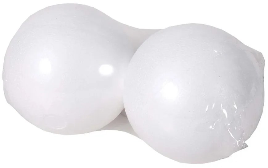 Guľa na aranžovanie polystyrénová plná d8cm  2ks