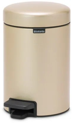 Brabantia Pedálový kôš NewIcon 3L champagne