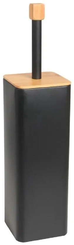 Kefa WC čierna bambus AMBA-BLK