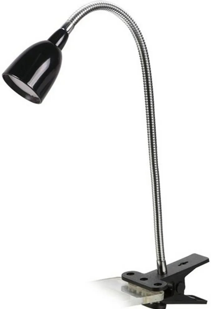 Stolná lampička, čierna, WO33-BK