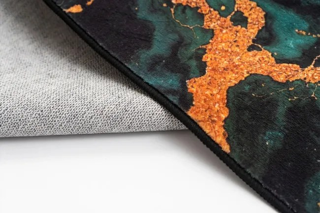 Protišmykový koberec NOVO mramor / malachit