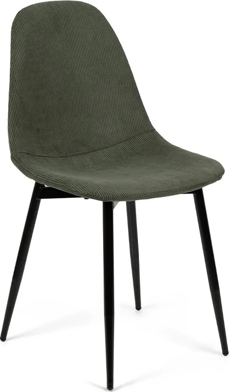 Noela Jedálenský set GYRUS 120 hnedý + 4x stolička MARIE zelená