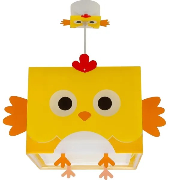 Dalber 64642 - Detský luster LITTLE CHICKEN 1xE27/15W/230V