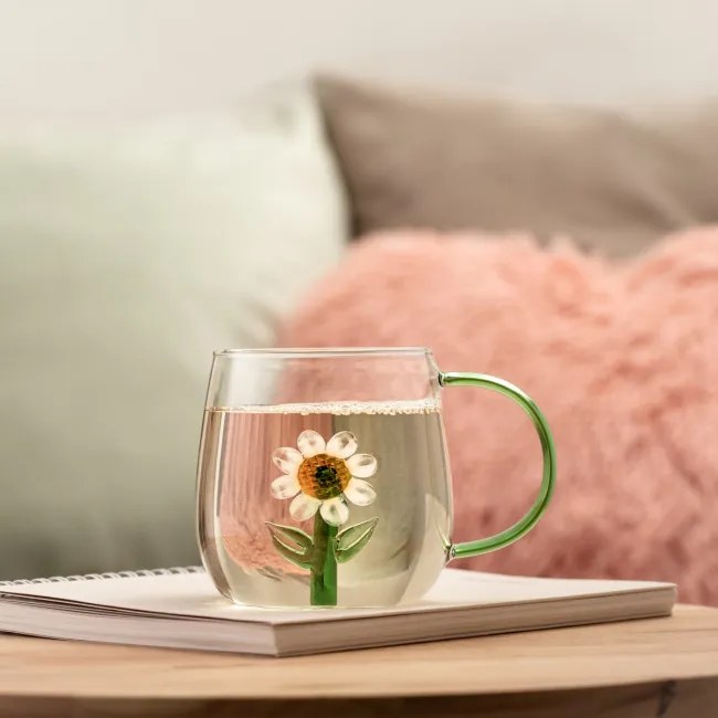 Šálka GIRASOL so sedmokráskou 724558 400 ml