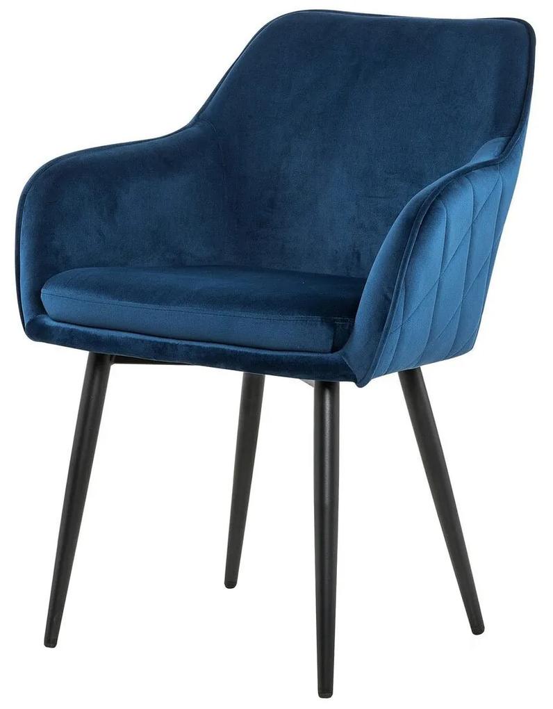 Modrá Jedálenská stolička 61 × 45 × 85 cm SALESFEVER