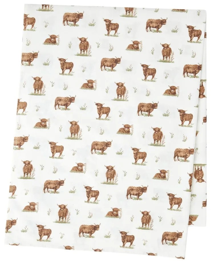 Bavlnený obrus 137x229 cm Angus Highland Cow – Catherine Lansfield