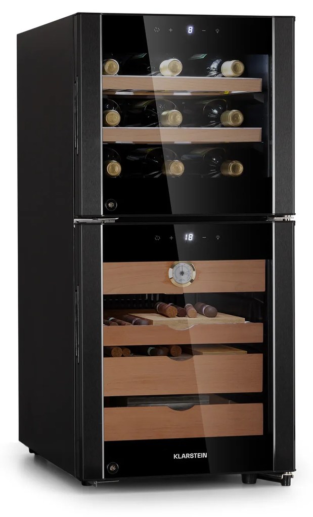 El Dorado 89, humidor a chladnička na víno, 89 l, dotykové ovládanie, LED