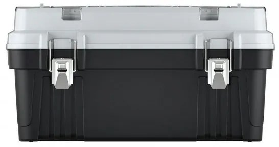 Kufor na náradie s kovovým držadlom a zámkami 58,6 × 29,6 × 30,5 cm, krabičky