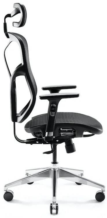 Kancelárska ergonomická stolička DIABLO V-BASIC: čierna Diablochairs
