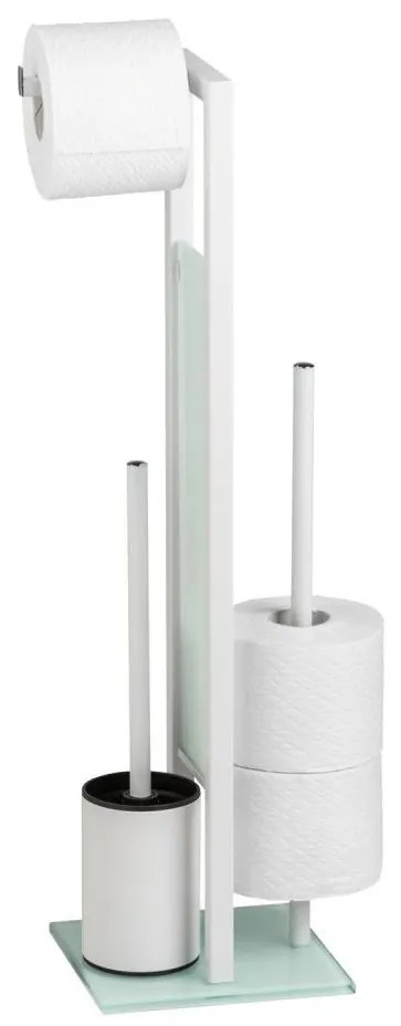 WENKO 21565100 - WC kefa RIVALTA 18x70 cm biela/čierna