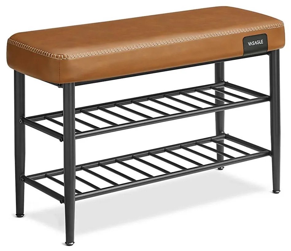 Botník ANDOR hnedý/čierny