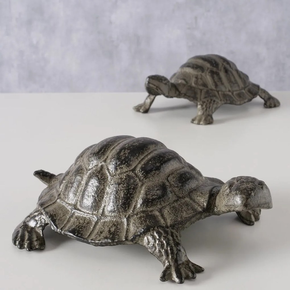 BOLTZE Záhradná liatinová figúrka Trully1, 6x21 cm, hnedá