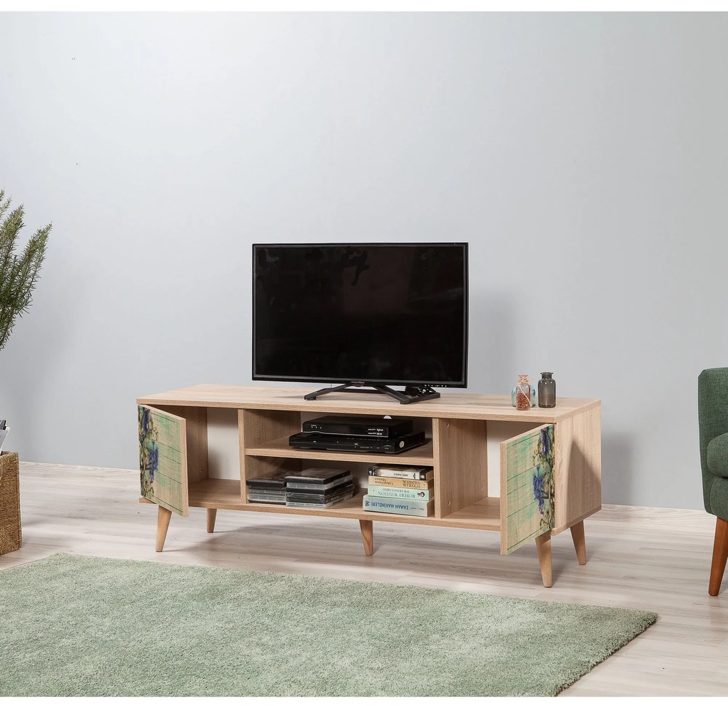 TV stolík/skrinka Thalia 727 (dub sonoma). Akcia -18%. Vlastná spoľahlivá doprava až k Vám domov. 1088361