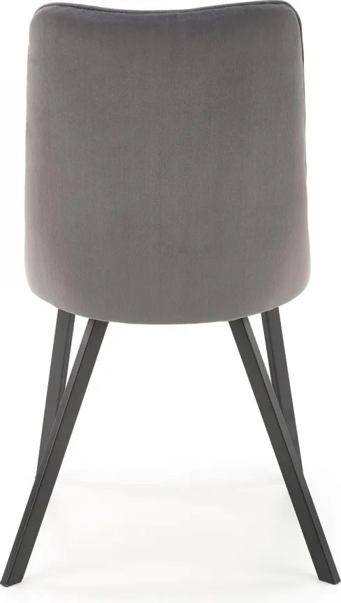 Dizajnová stolička K450 sivá