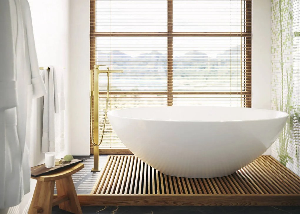 Hansgrohe AddStoris , držiak na uterák, leštený vzhľad zlata, HAN-41747990