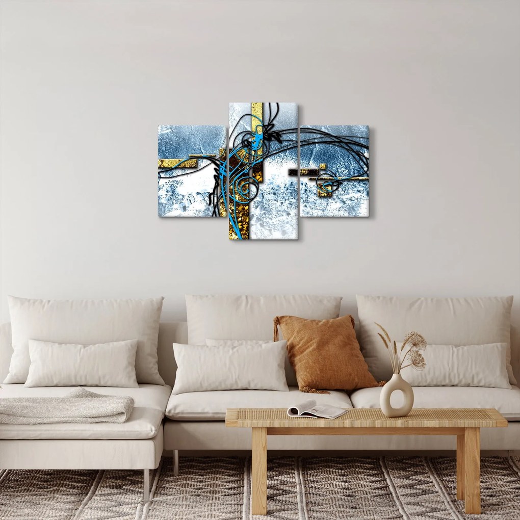Abstraktný obraz (90x60 cm)