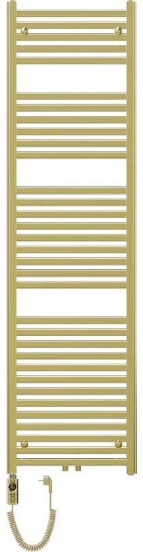 Mexen Hades, elektrické vykurovacie teleso 1800 x 500 mm, 900 W, zlatá lesklá, W104-1800-500-2900-50