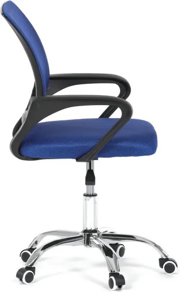 Detská otočná stolička modrá KA-L103 BLUE