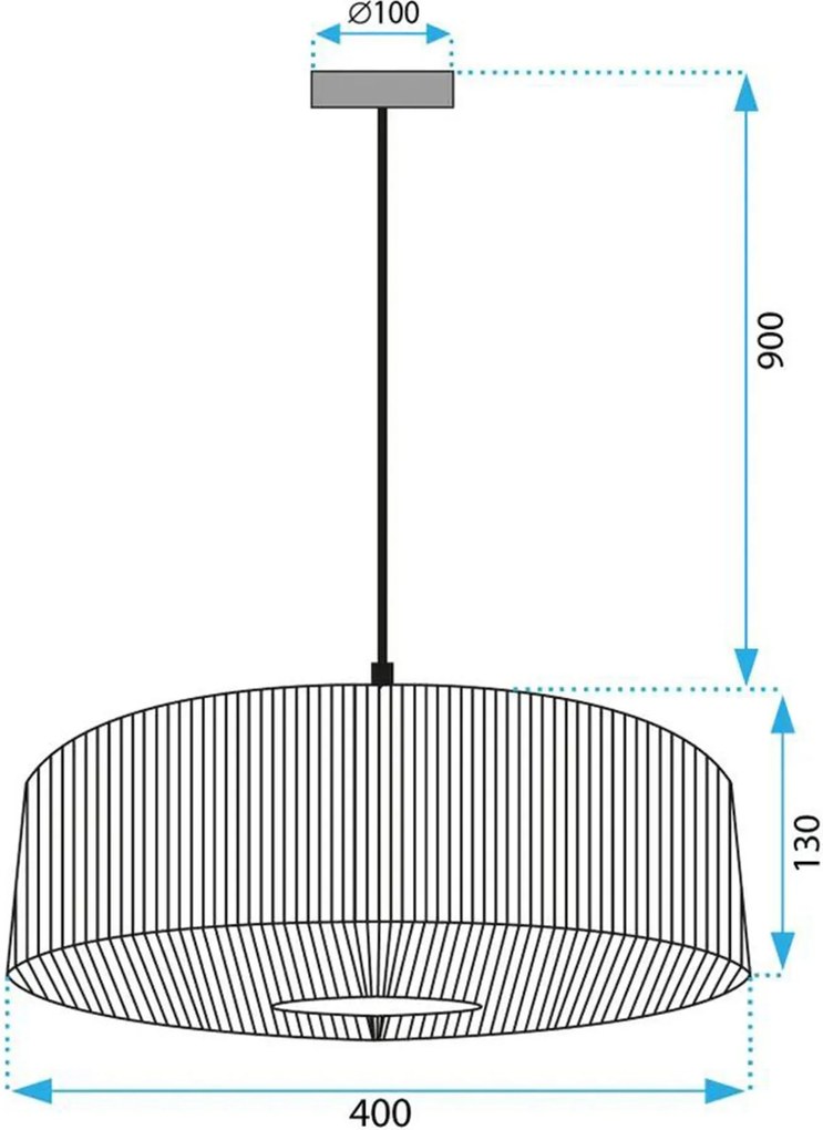 Toolight Rea, Stropné svietidlo APP1296-1CP GREEN, OSW-08968