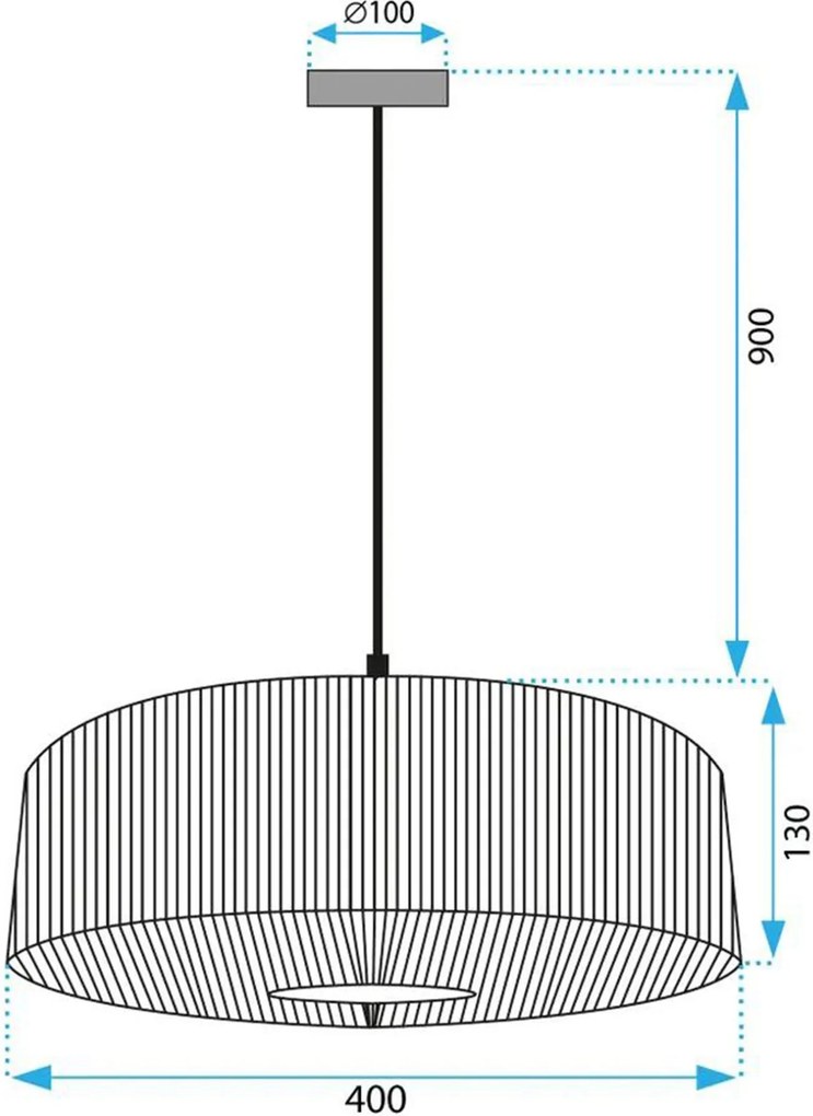 Toolight Toolight, Stropné svietidlo APP1296-1CP GREEN, OSW-08968