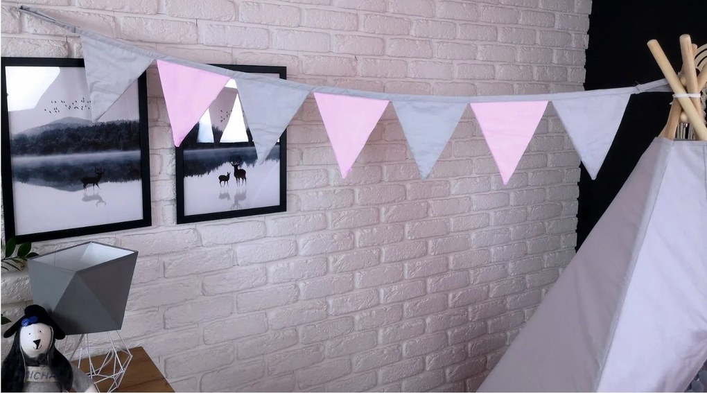 Detský stan TEEPEE (TÝPIE) SOFT s doplnkami - RUŽOVÝ