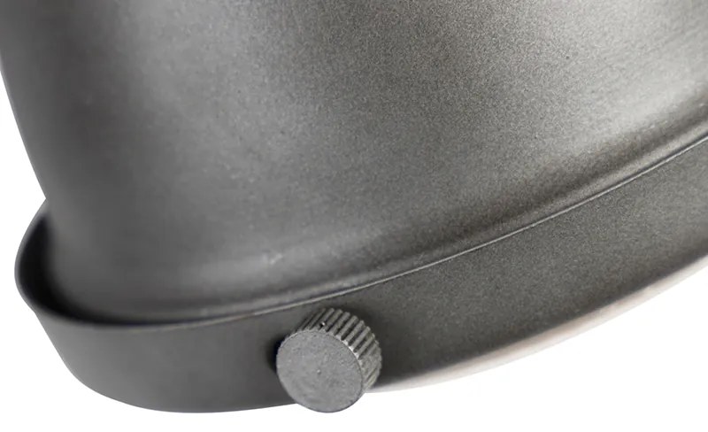 Priemyselné bodové svetlo oceľ s drevom nakloniteľné 3-svetlo - Emado