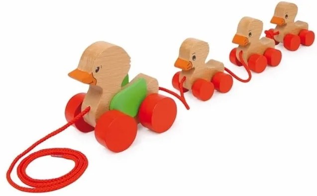 Drevená hračka Legler Duck Family