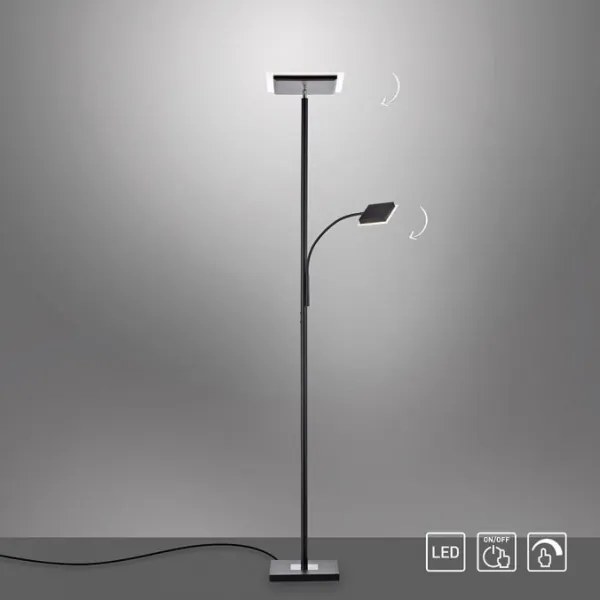 Leuchten Direkt 11710-18 - LED Stmievateľná lampa HANS LED/21,5W/230V + LED/4W