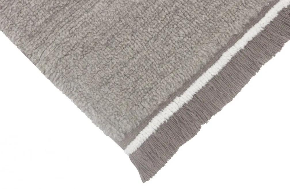 Lorena Canals koberce Vlnený koberec Steppe - Sheep Grey - 200x300 cm