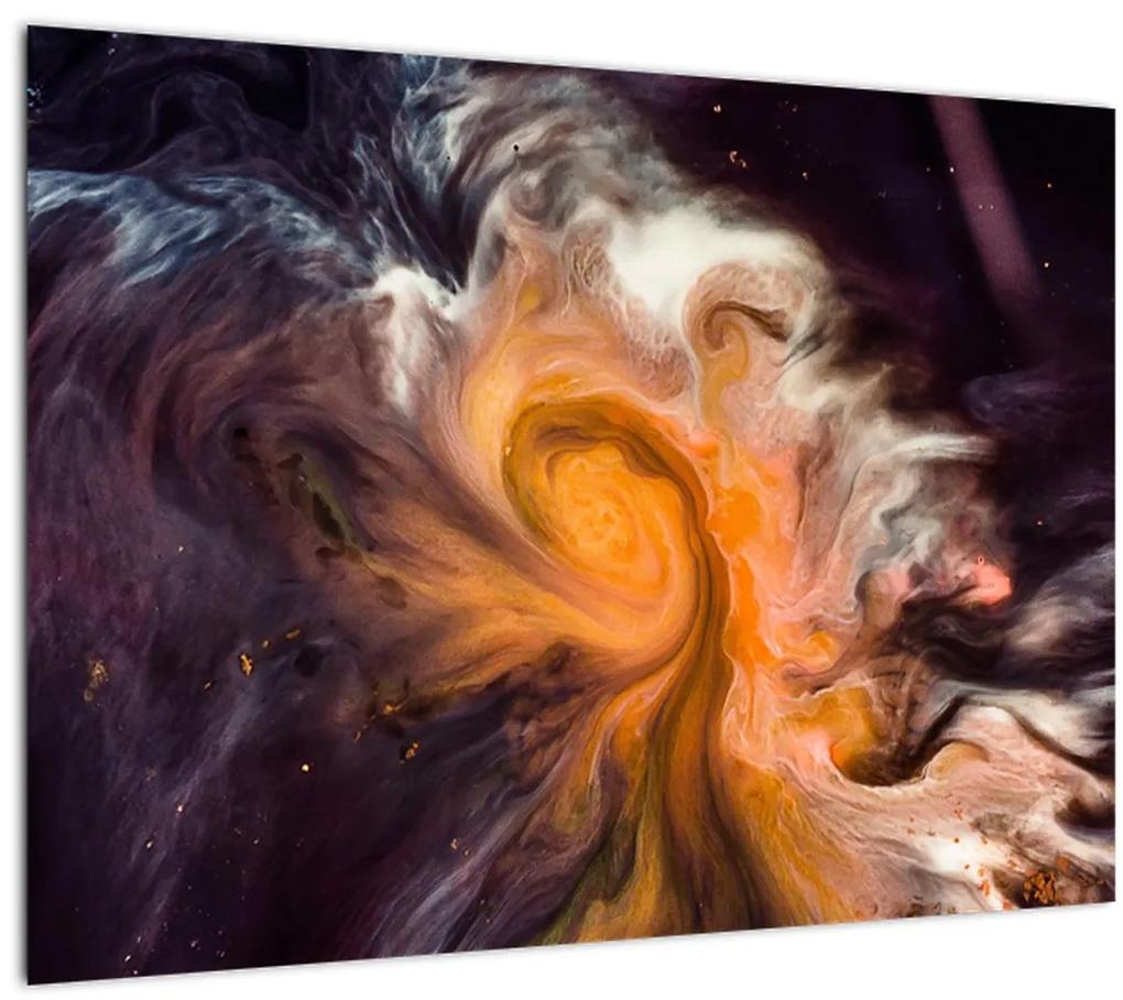 Abstraktné obraz - vesmír (70x50 cm)