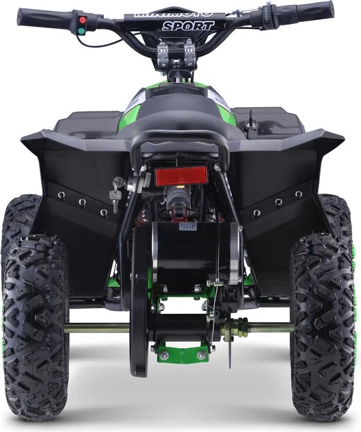 Ramiz Štvorkolka HIPERFECT na batérie zelená 35 km/h + 1000W motor + Nafukovacie kolesá + Nastavenie sedadla