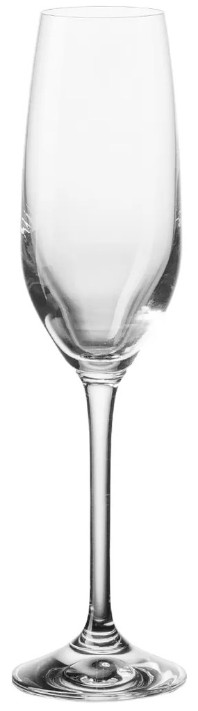 Poháre na šampanské 250 ml set 4 ks - Univers Glas Lunasol META Glass - 322121
