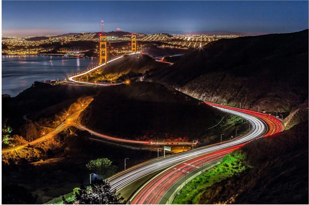 Obraz - Golden Gate Bridge (90x60 cm)