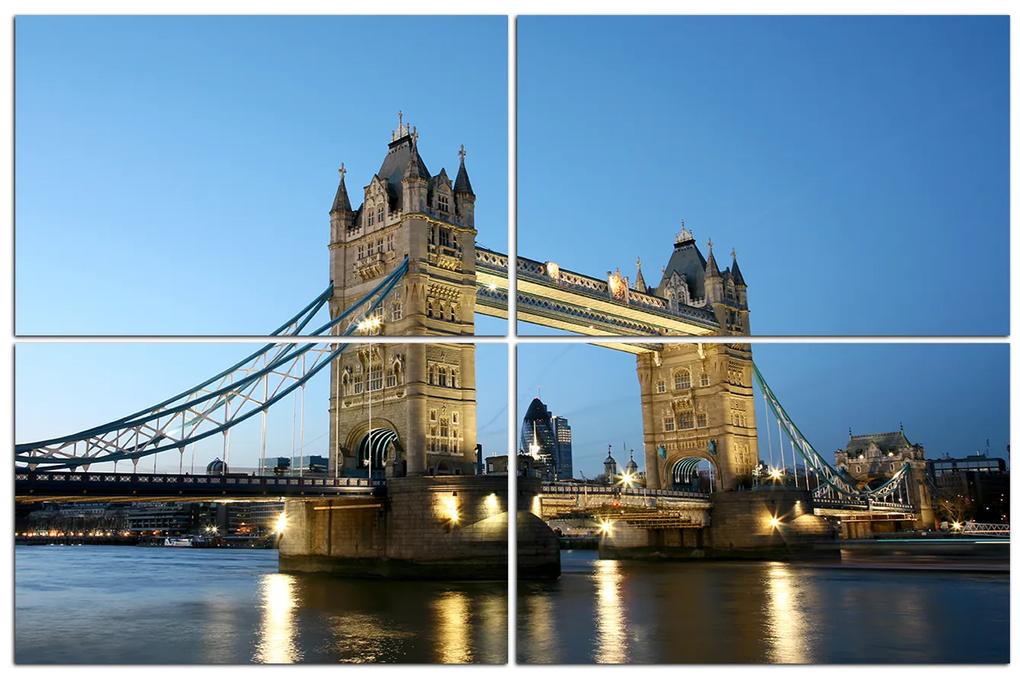 Obraz na plátne - Tower Bridge 130E (150x100 cm)