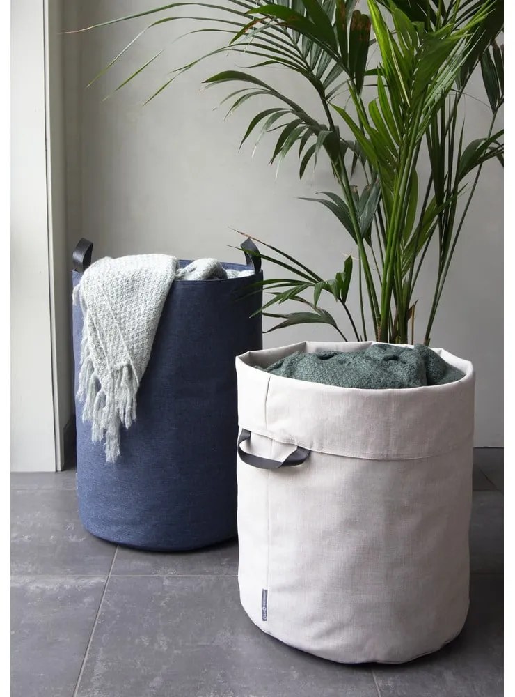 Modrý koš na bielizeň Bigso Box of Sweden Bin, 69 l