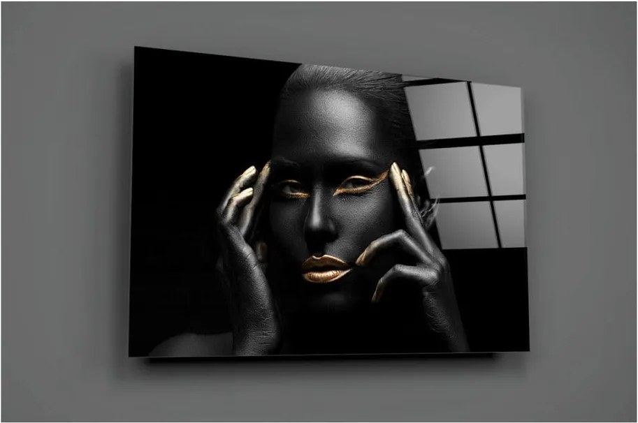 Sklenený obraz Insigne Ghalunna, 72 × 46 cm