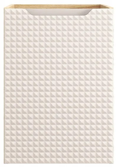Závěsná skříňka pod umyvadlo Luxor Beige II s deskou 120 cm béžový/dub olejovaný