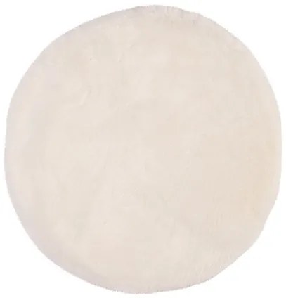 Obsession, Kusový koberec Samba 495 Ivory kruh, 160x160 (priemer) kruh, biela, obývacia izba