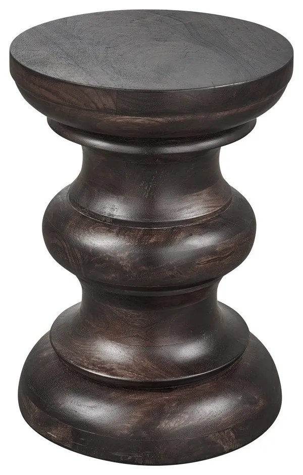 Okrúhly odkladací stolík z mangového dreva ø 30 cm Jonah – WOOOD