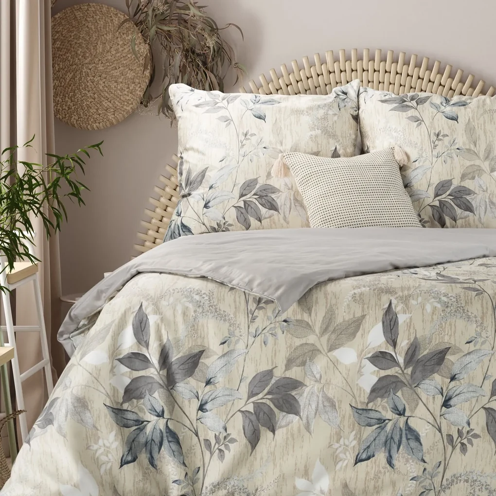 MAKOSATÉNOVÉ OBLIEČKY TERRA COLLECTION MONTE1 140X200 CM, 1KS 70X90 CM VZOROVANÉ
