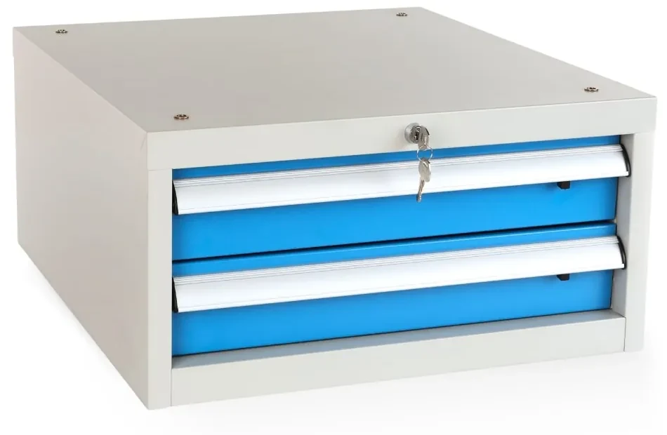 Dielenský stôl Solid MDF-02, 180 cm, závesný box, čierna