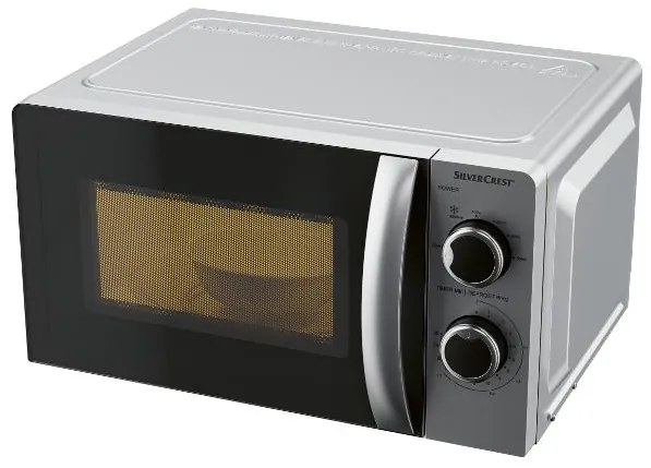 Silvercrest®  Kitchen Tools Mikrovlnná rúra SMW 700 D3 + Silikónová dóza na prípravu popcornu  (800011647)