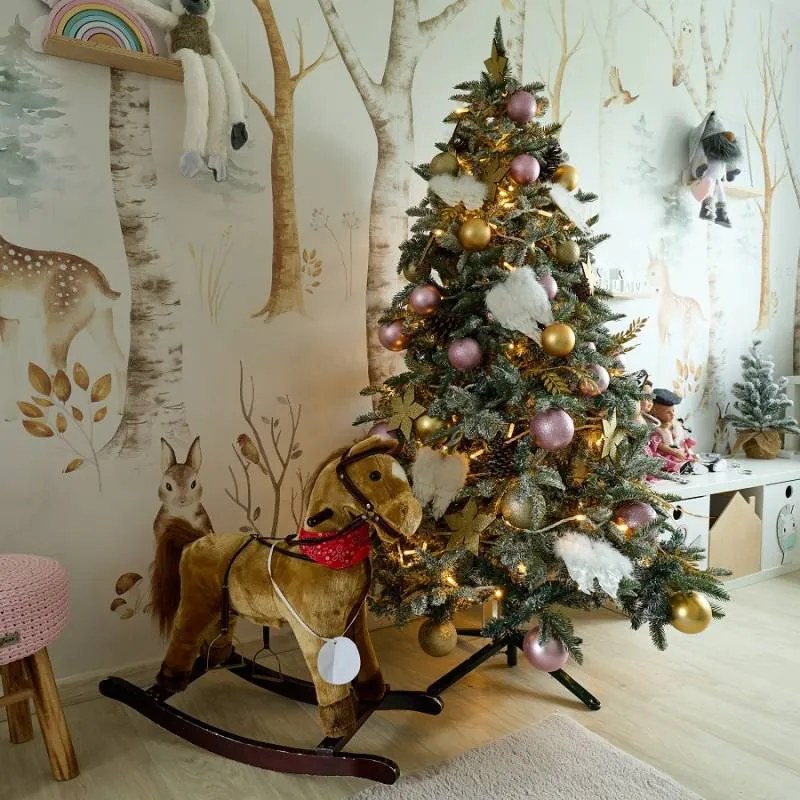 DECOLED Andělská křídla, 10 x 15 cm, bílá