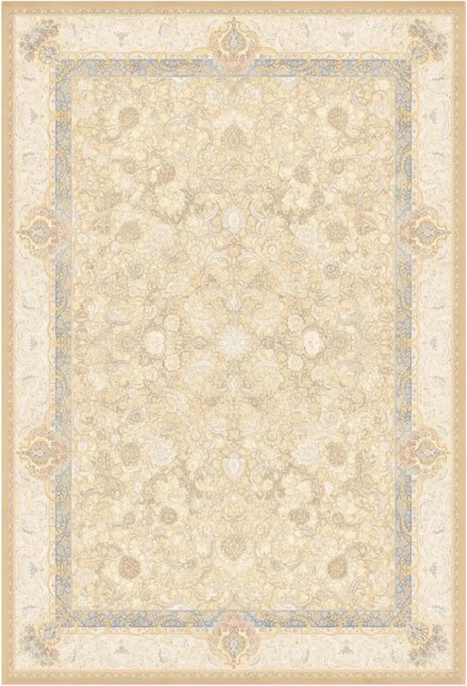 BE Koberec Miras 1202 GOLD – žltý obdĺžnikový Rozmer: 150x225 cm